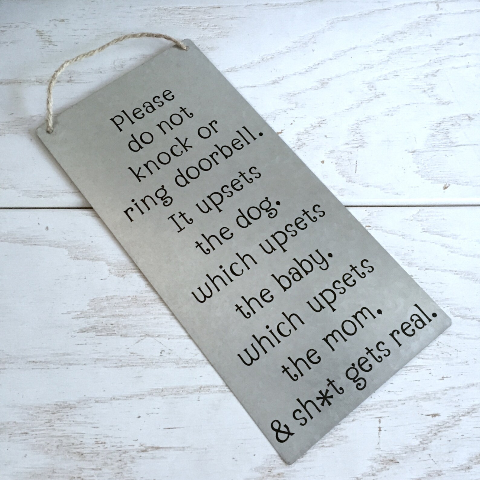 Baby Sleeping Do Not Knock Sign Please Don't Ring Sign | Etsy