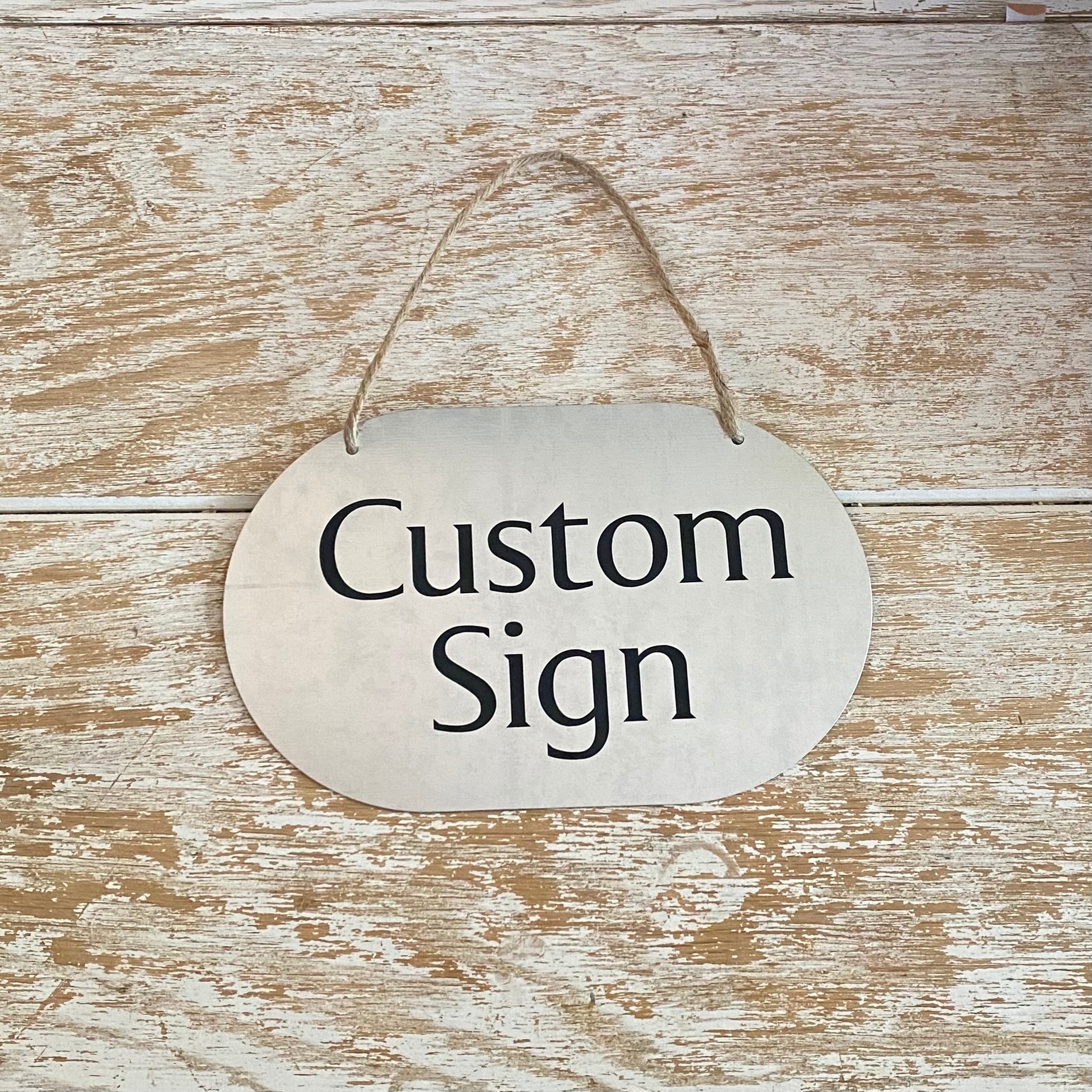 Custom Metal Hanging Sign: Personalized Business Office Decor - Etsy