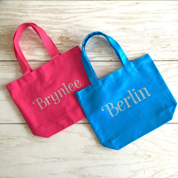 girls personalized tote girls personalized custom disney etsy