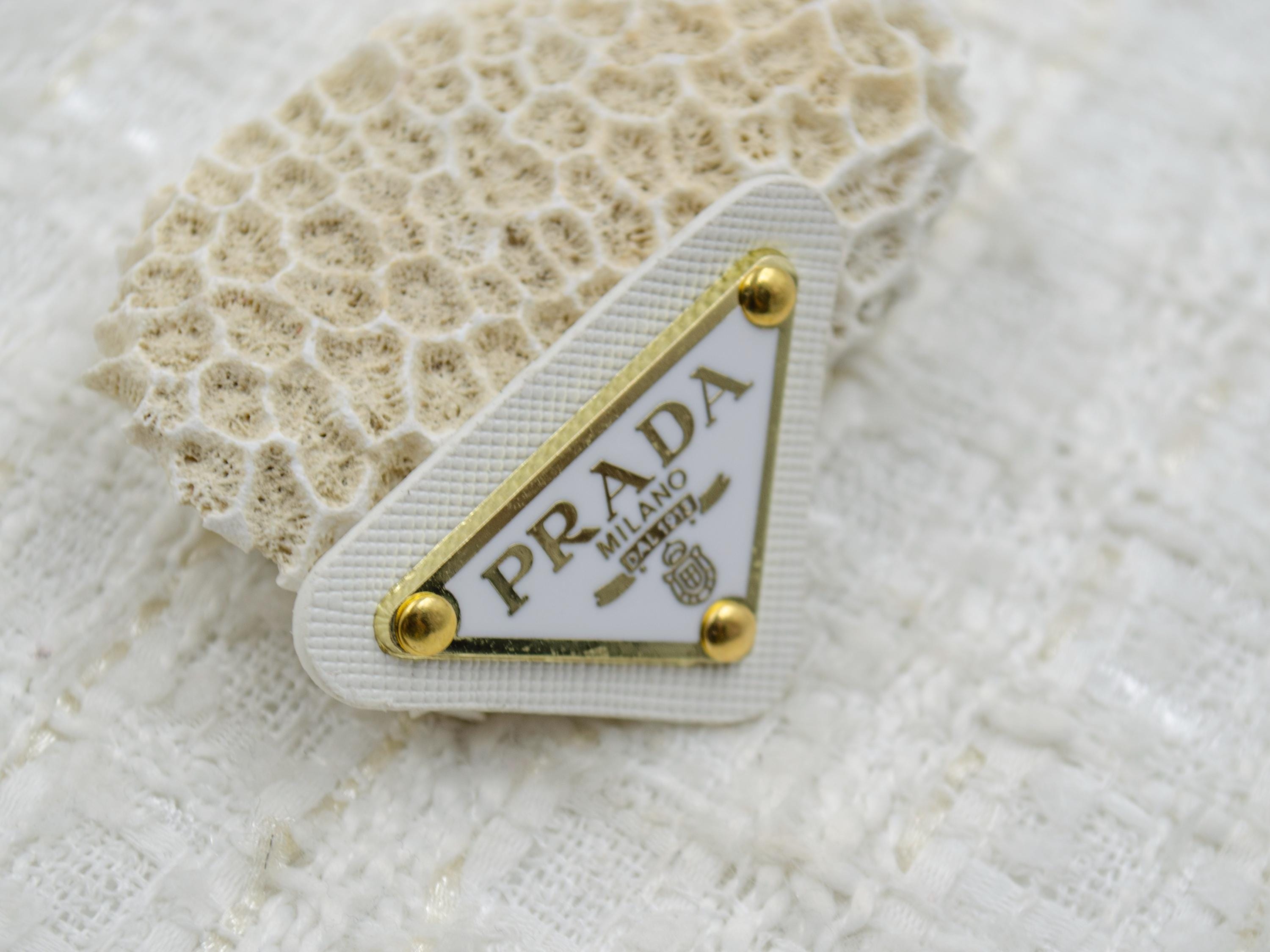 Prada Pin Triangle - Etsy