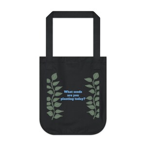Borsa tote in tela organica