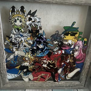 Natlan glass painting