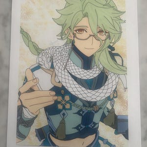 Baizhu art print