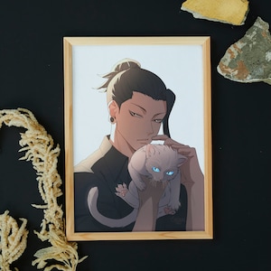 Geto Suguru Jujutsu Kaisen JJK art print anime poster