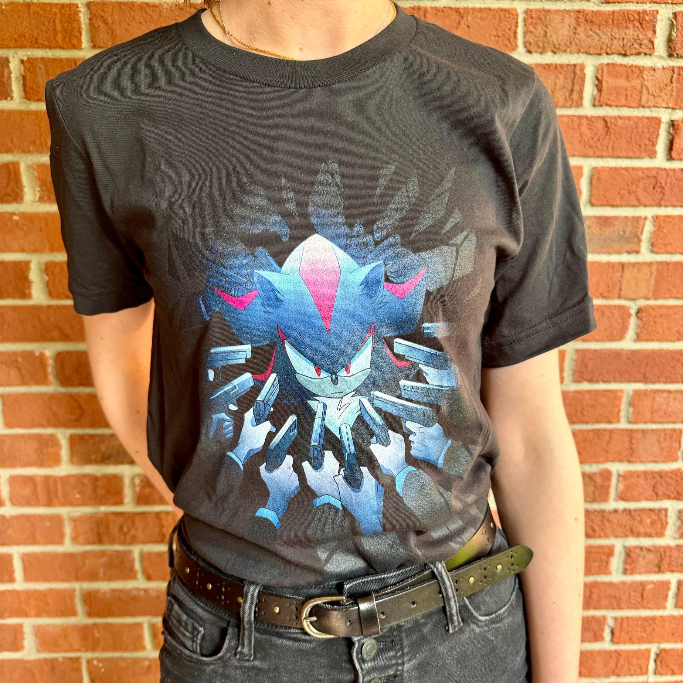 Shadow the Hedgehog T-Shirt Sonic Meme Funny