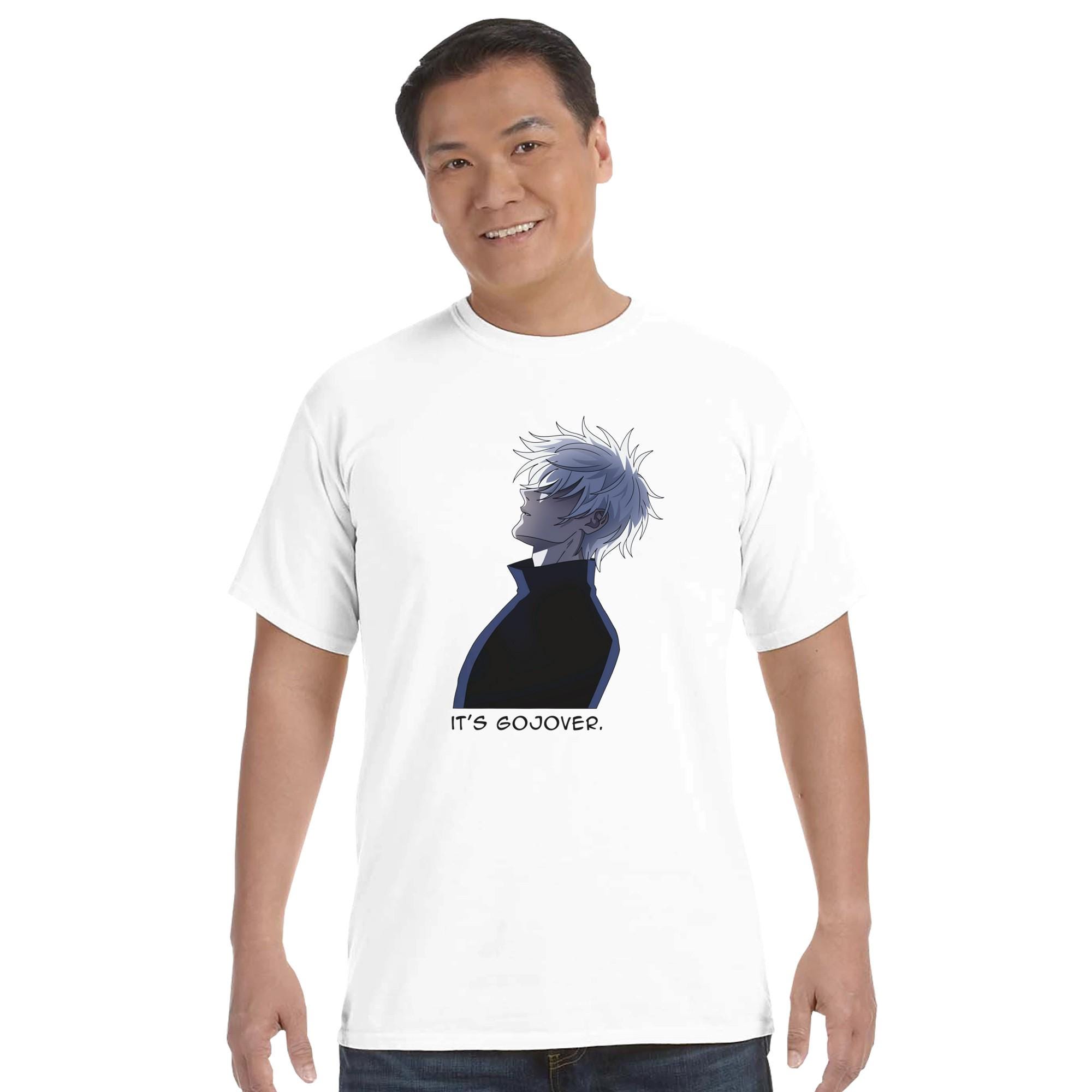 JJK Gojo Satoru Gojover Meme Unisex Heavyweight Crewneck T-shirt ...