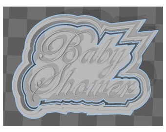 Cookie Cutter "Baby Shower"