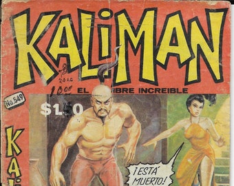 Kaliman El Hombre Increible # 549 - 4 juni 1976 - Mexico