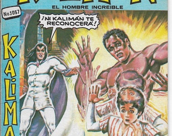 Kaliman El Hombre Increible # 1057 - 28 februari 1986 - Mexico