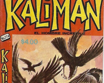 Kaliman El Hombre Increible # 774 - 26 september 1980 - Mexico