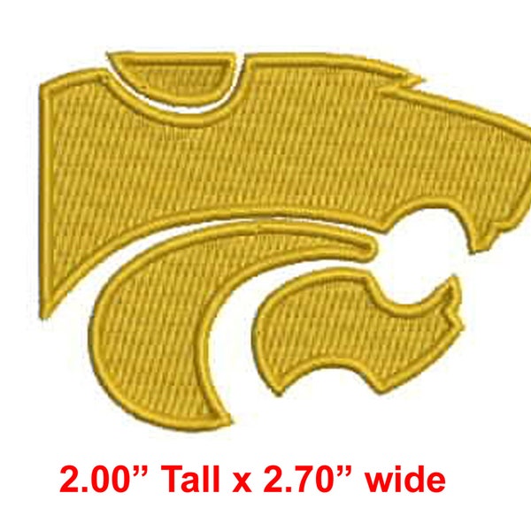 WILD Cat dst file for embroidery Machine