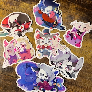HellaHazbin Stickers
