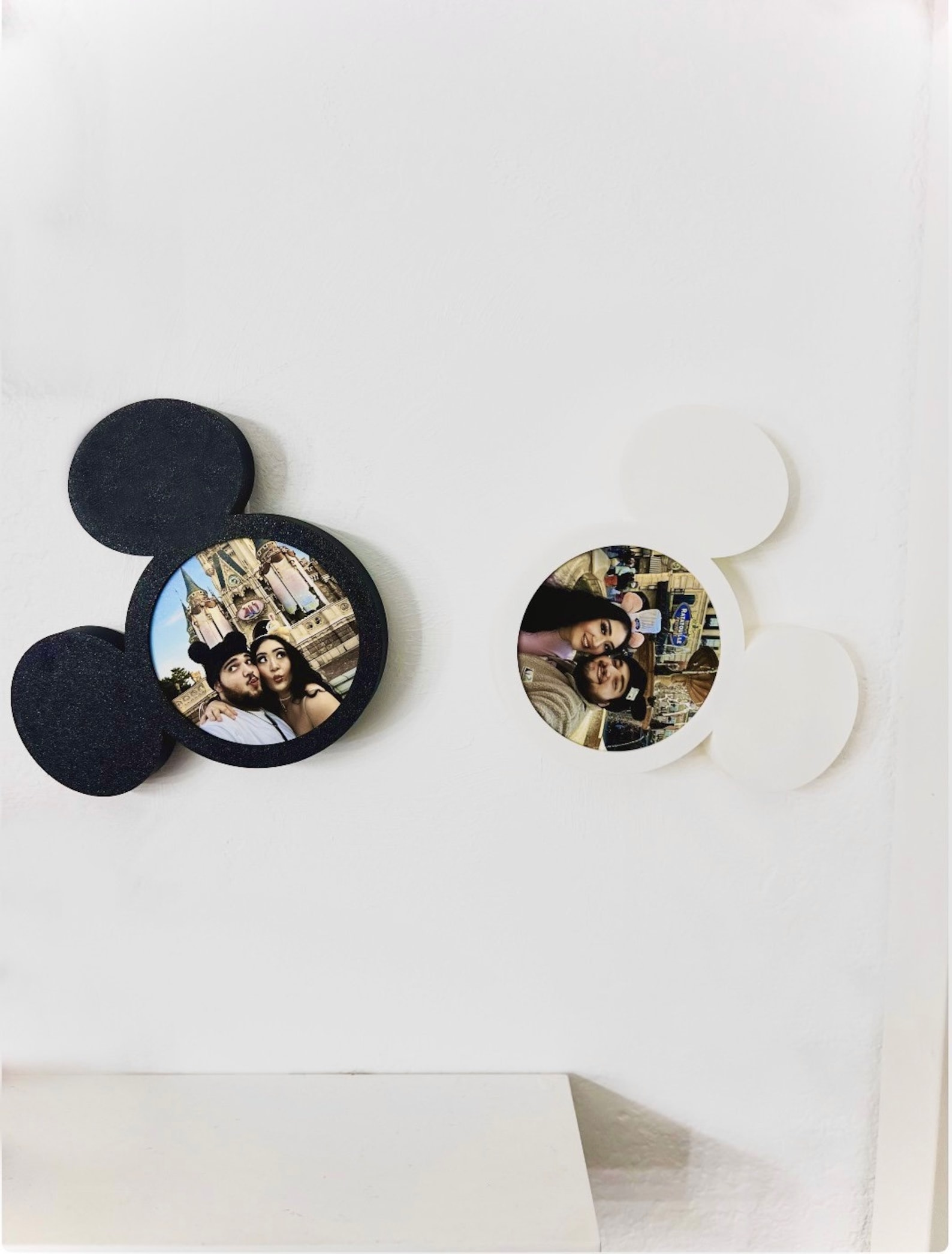 Mickey Mouse Ears Picture Frames W/ Photo Prints - Etsy