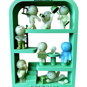 Smiski Sonny Angel Hipper Shelf - Smiski House - Smiski Display Organizer