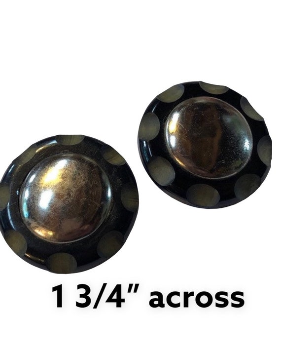 showingo Vintage Black Antique Style Electrical Plug Fit for Vintage Style 2 Prong Electrical