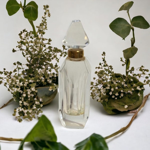 Vintage Givenchy Ysatis Crystal Perfume Bottle