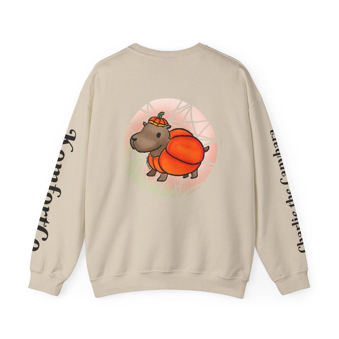 Komfortco - Charlie the Capybara Sweatshirt - Etsy
