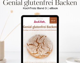 Backbuch "Genial glutenfrei Backen" (eBook)