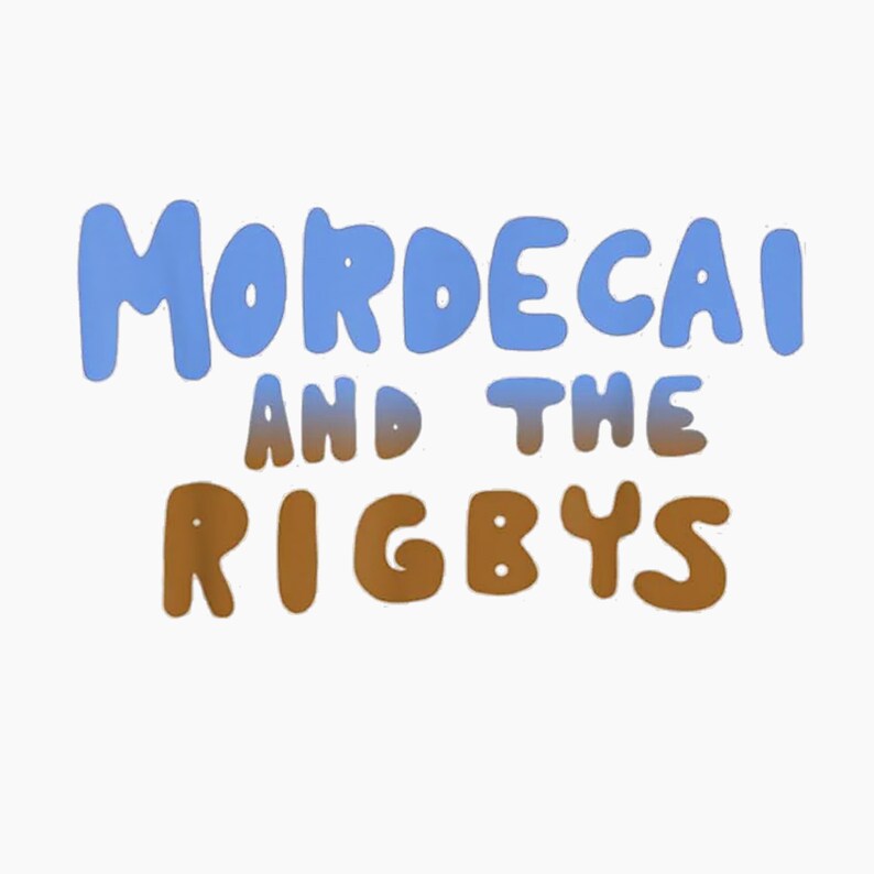Mordecai and the Rigbys Ringer PNG - Etsy