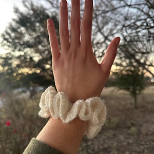 Crochet Scrunchie - pick 3 colors!