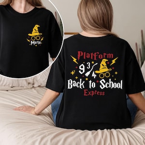 Personalisiertes Lehrer Shirt, Zurück zu Schule Shirt, Wizar Lehrer Shirt, Bücherwurm T-Shirt, Wizar Shirt, Wizar Schule Shirt, Bücherwurm Shirt