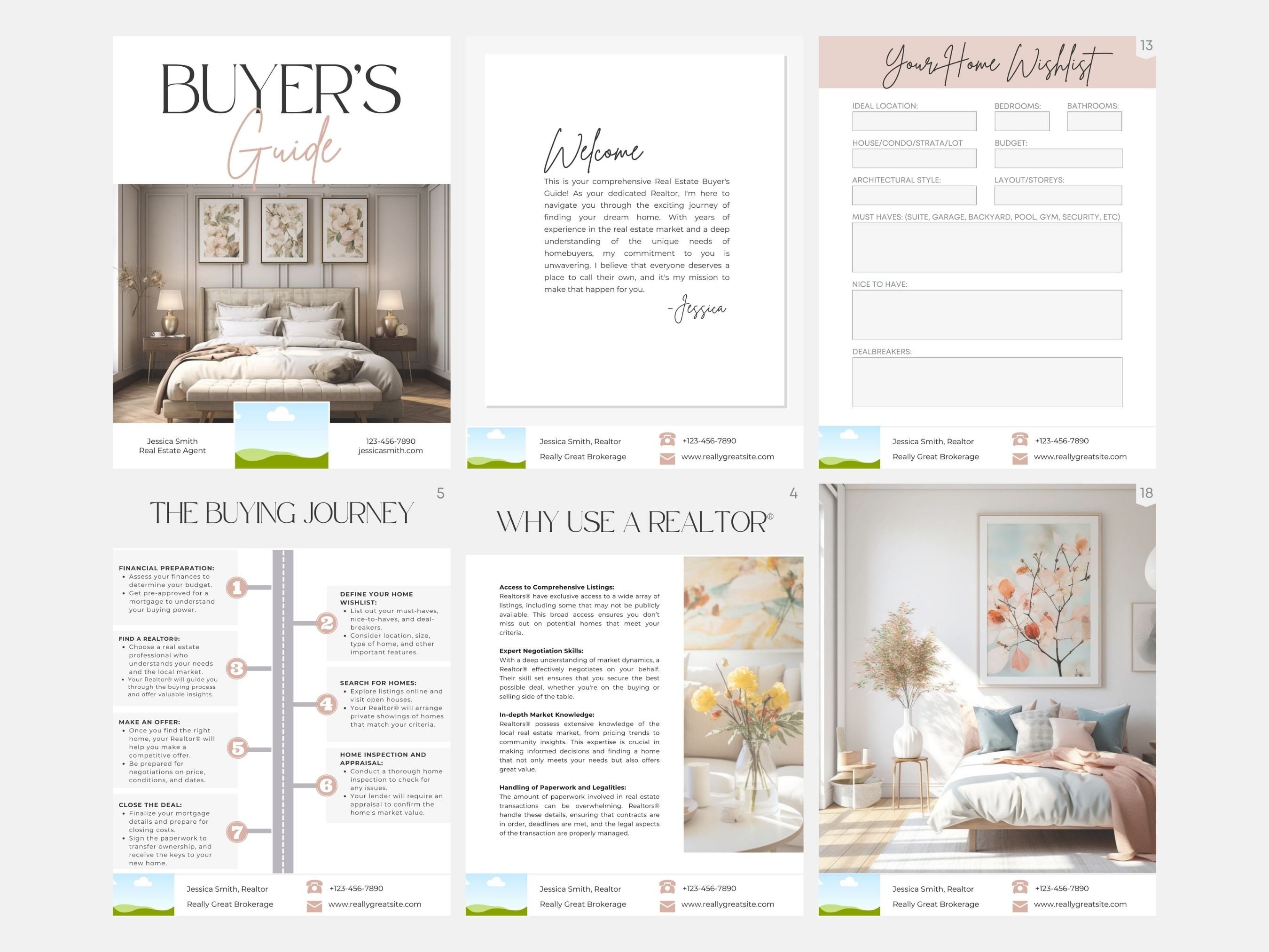 Real Estate Seller Guide and Buyer Guide Bundle, Listing Presentation ...