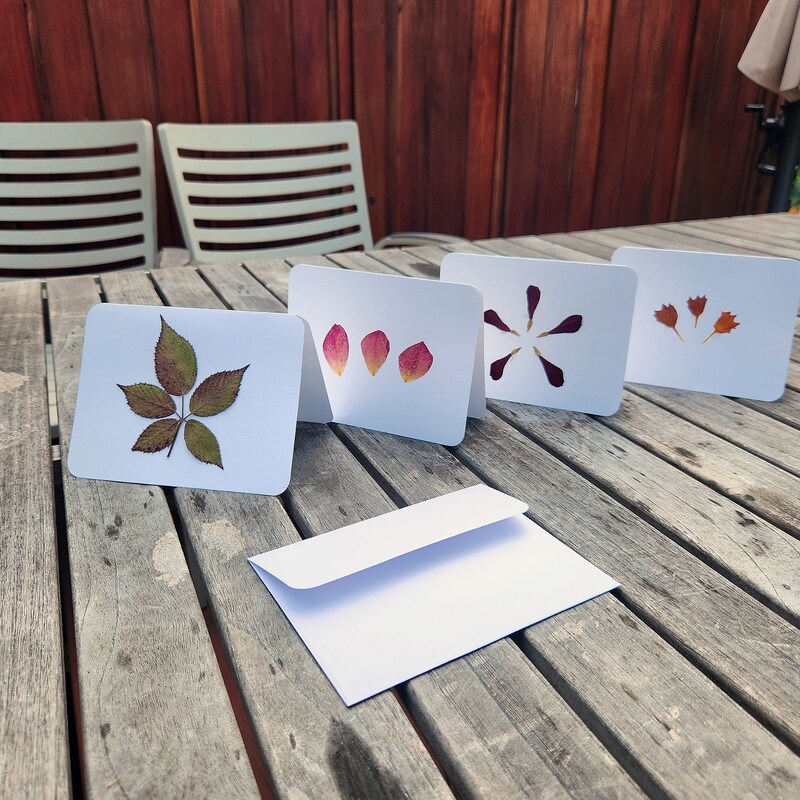 Flower Art Handmade Paper Greeting Card 67