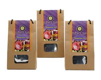 Mangosteen Tea 3 in 1. Bali Organic, Natural, and Herbal Tea Sugar-Free Powder