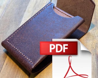 Digital Wallet: PDF/PNG Pattern/template for a universal wallet cardholder