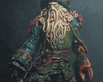 Figurine Davy Jones – Beast Kingdom, Pirates Des Caraïbes, Neuve