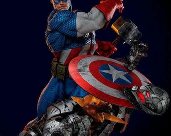 Captain America Statue