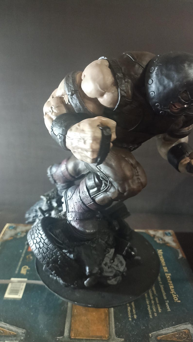 Juggernaut - Hand-painted 3D Resin Statue - Etsy