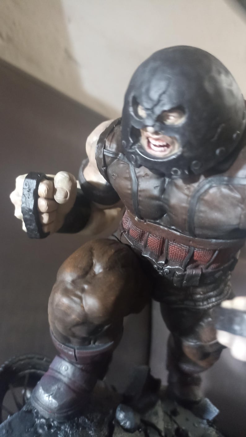 Juggernaut - Hand-painted 3D Resin Statue - Etsy