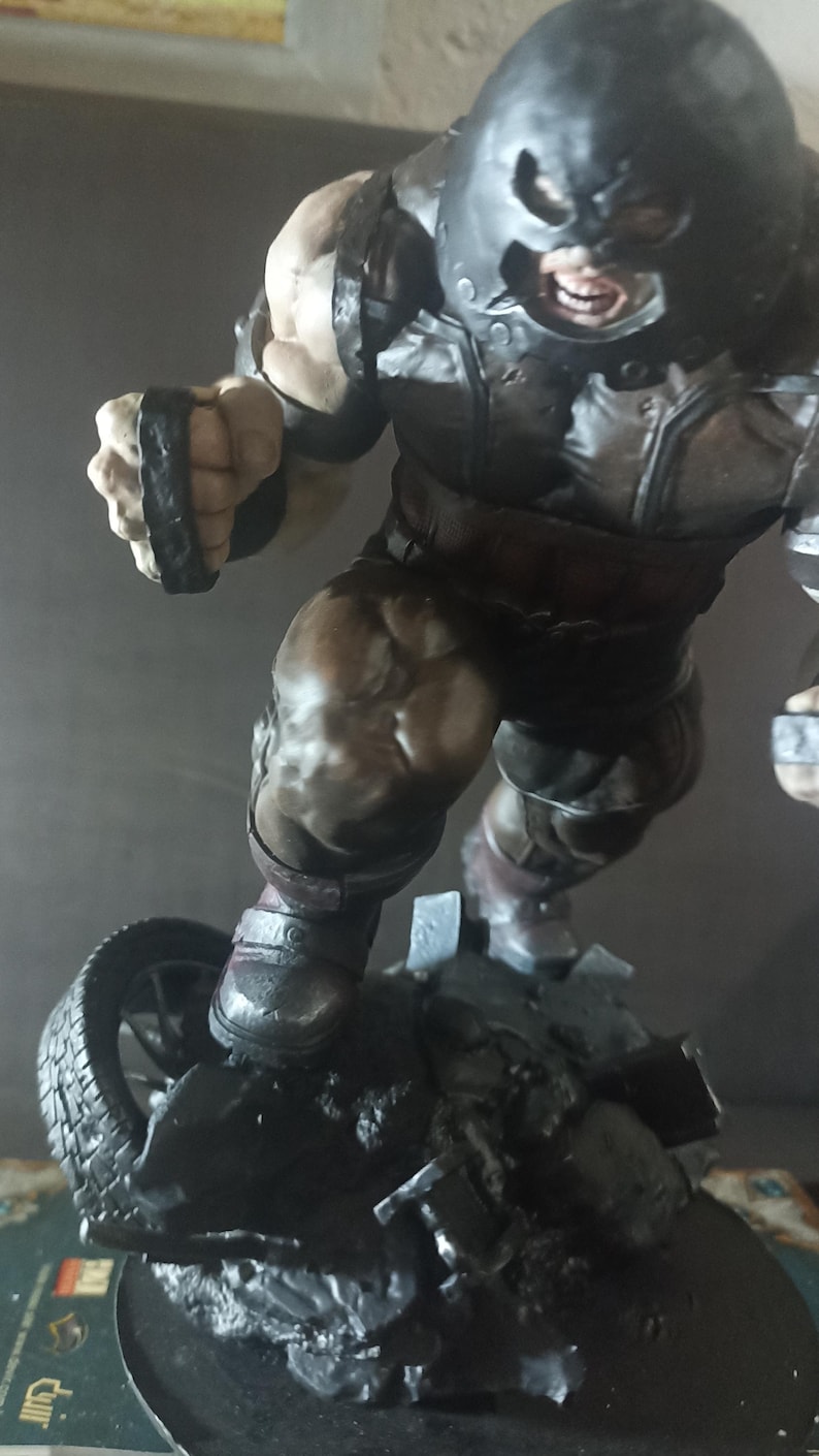 Juggernaut - Hand-painted 3D Resin Statue - Etsy