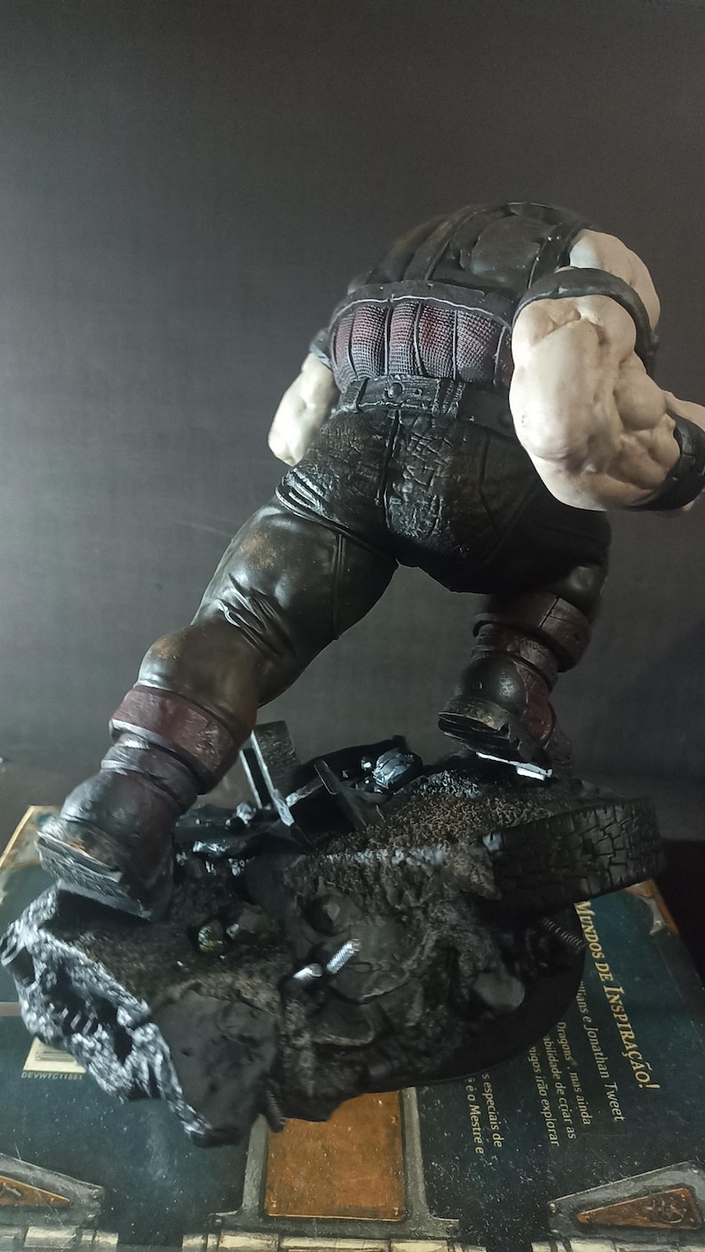 Juggernaut - Hand-painted 3D Resin Statue - Etsy