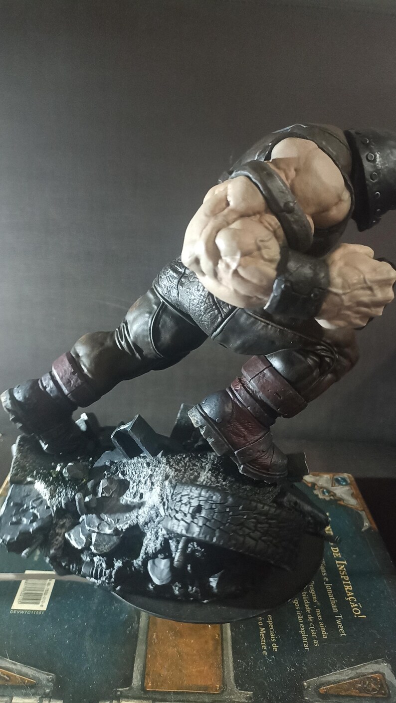 Juggernaut - Hand-painted 3D Resin Statue - Etsy