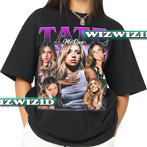 Retro 90&#39;s Tate McRae Homage T-Shirt, Tate McRae Tour Fan Tee Graphic T-Shirt, Gift For Women and Man Unisex T-Shirt