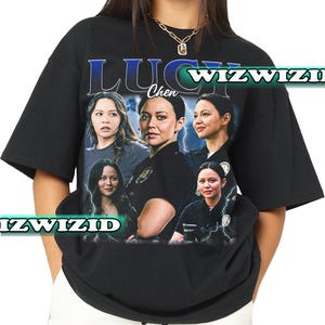 Retro 90er Jahre Lucy Chen Hommage Shirt, Lucy Chen Grafik Shirt, Geschenk für Frauen und Männer Unisex T-Shirt