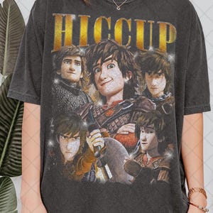 Retro 90&#39;s Comfort Colors Hiccup T-Shirt, How to Train Your Dragon Est 2010 Magic Kingdom Fan Bootleg Tee T-Shirt, Gift For Women and Man