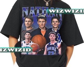 Retro 90's Nathan Scott Homage T-Shirt, Nathan Scott Fan Tee Graphic T-Shirt, Gift For Women and Man Unisex T-Shirt