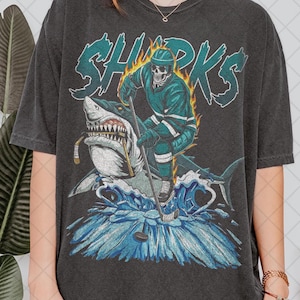 90s San Jose Sharks - Etsy