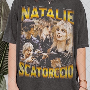 Retro 90&#39;s Comfort Colors Natalie Scatorccio Yellowjackets T-Shirt, TV Show Yellowjackets Fan Bootleg Tee T-Shirt, Gift For Women and Man