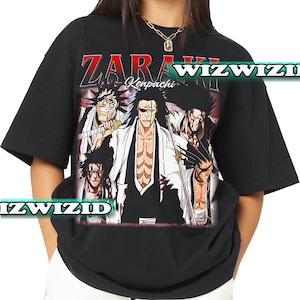 Retro 90&#39;s Zaraki Kenpachi Homage Shirt, Zaraki Kenpachi Otaku Graphic Shirt, Gift For Women and Man Unisex T-Shirt