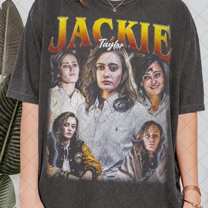 Retro 90&#39;s Comfort Colors Jackie Taylor T-Shirt, Jackie Taylor Yellowjackets TV-Show Fan Bootleg Tee T-Shirt, Geschenk für Frauen und Männer
