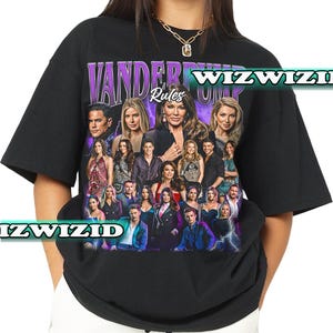 Retro 90er JahreVanderpump Rules Hommage T-Shirt, Vanderpump Rules Fan T-Shirt Grafik-T-Shirt, Geschenk für Frauen und Männer Unisex T-Shirt