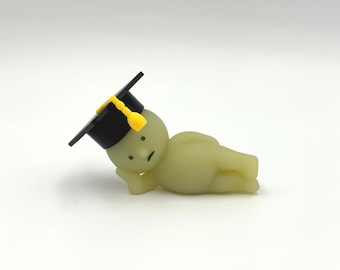 Smiski Graduation Cap