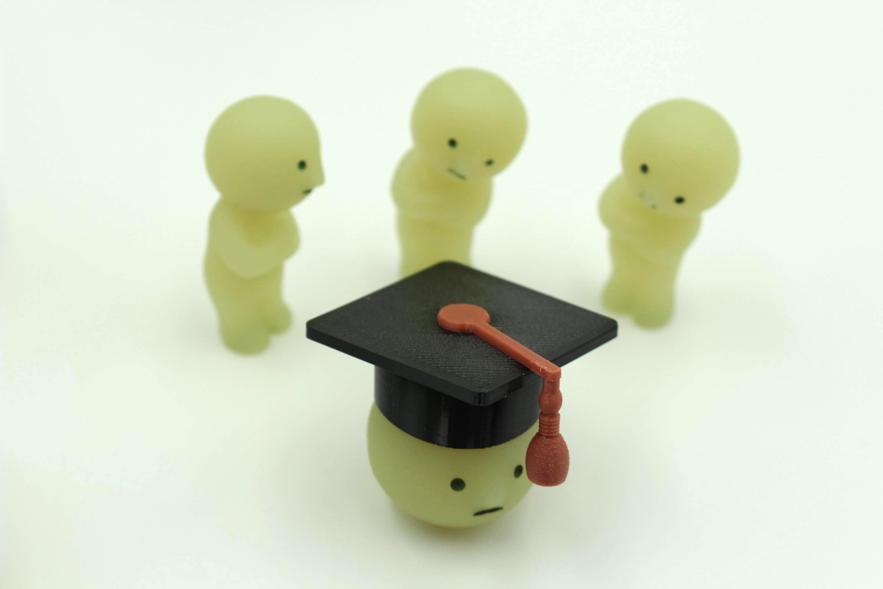 Smiski Graduation Cap - Etsy