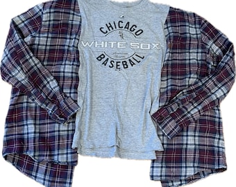 Chicago White Sox Reworked Flannel