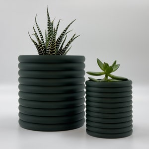 POPPY Floating Wall Planter | 3D Printed Tabletop Pot | Plant Sconce | Wall Mounted Plant Holder |Hanging Cactus Planter | Modern Home Decor