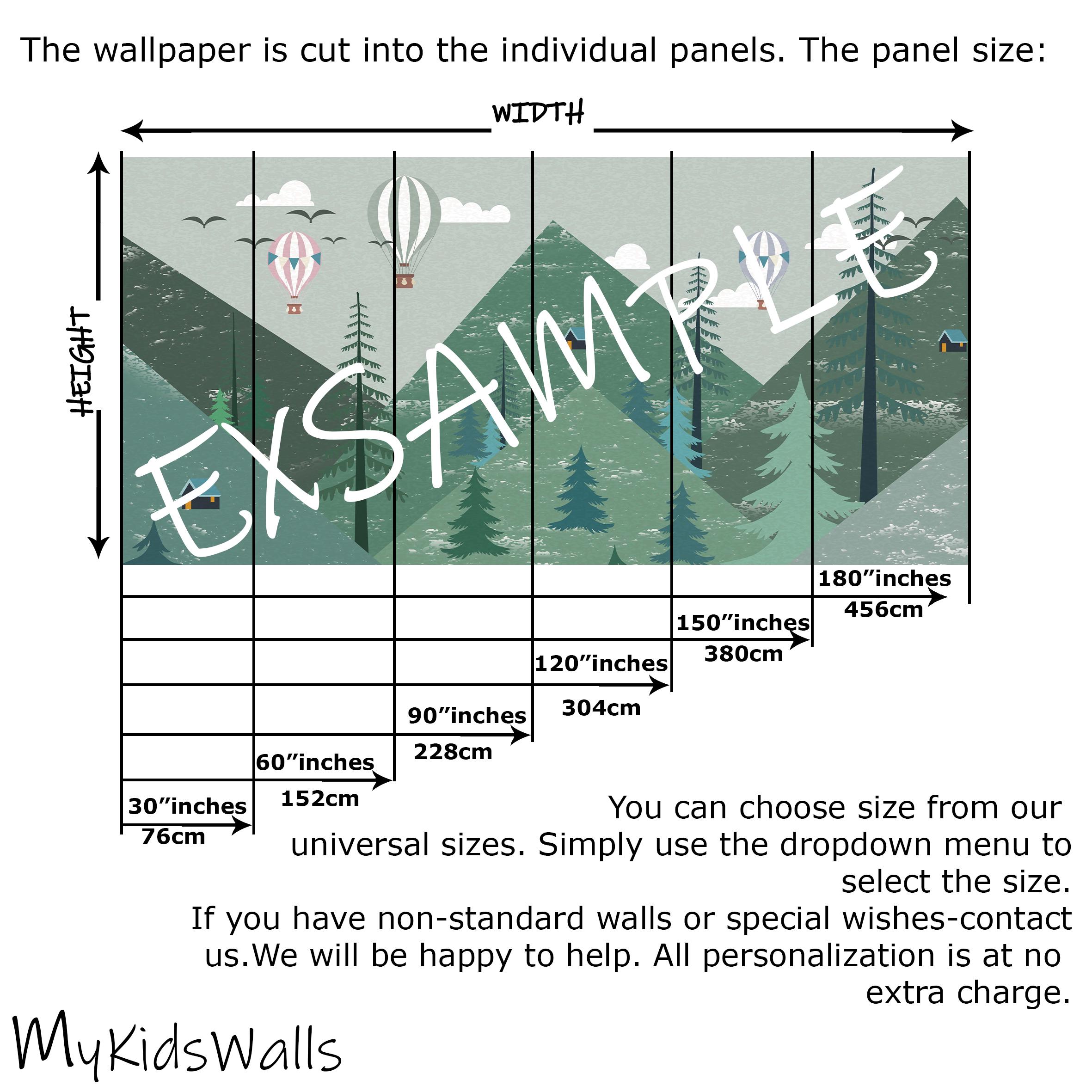 Silly Goose Wallpaper - Vintage Animals Nursery Peel and Stick Mural ...